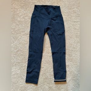 Lululemon: All The Right Places crop Nocturnal Teal size 4